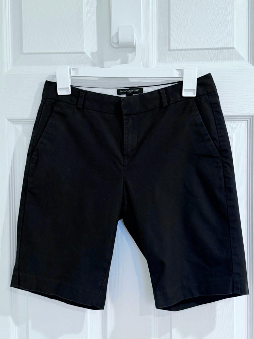 Banana Republic Black Bermuda Shorts